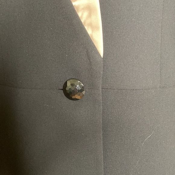 KASPER Jacket Blazer Black & Cream Blazer Jacket - Picture 6 of 14